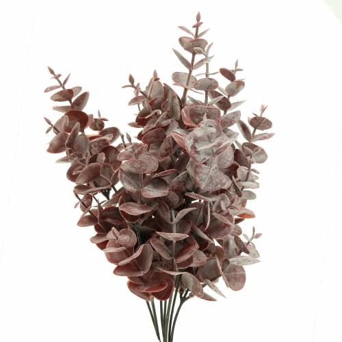 Floristik24 Eucalyptus kunstig Bourgogne 32cm Kunstig plante som ægte!