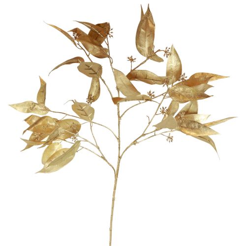 Artikel Eucalyptus Kunstig Lancet Eucalyptus Branch Guld L95cm