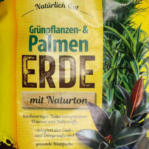 Artikel FRUX jord grøn plante- og palmejord 18l