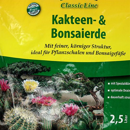 Artikel FRUX kaktus og bonsai jord 2,5 liter
