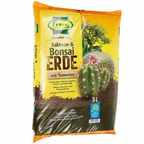 FRUX jord kaktus jord og bonsai jord 5L