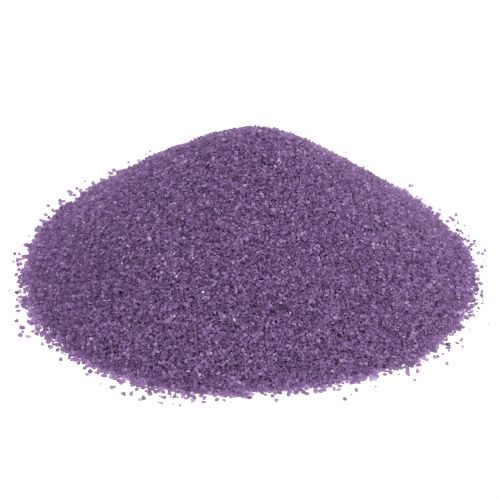 Floristik24 Farve sand 0,5 mm aubergine 2 kg