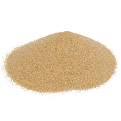Floristik24 Farvesand 0,5 mm creme 2 kg
