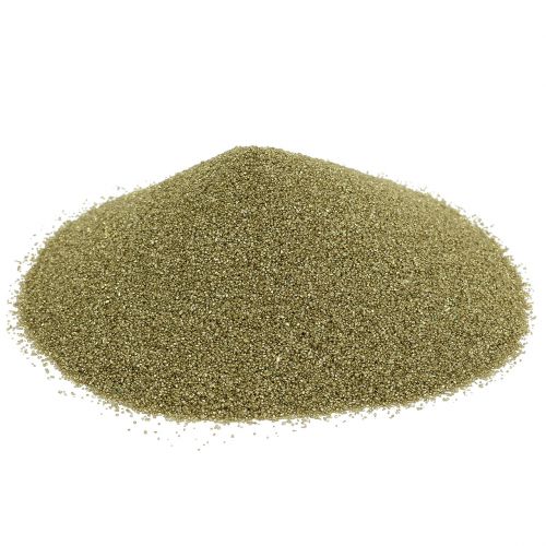 Floristik24 Farve sand 0,5mm gul guld 2kg