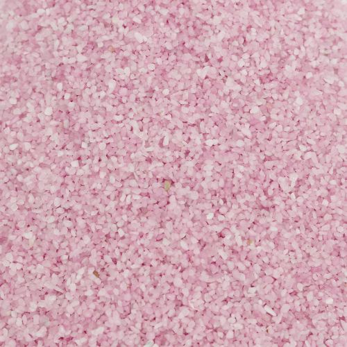 Floristik24 Farve sand 0,5mm pink 2kg