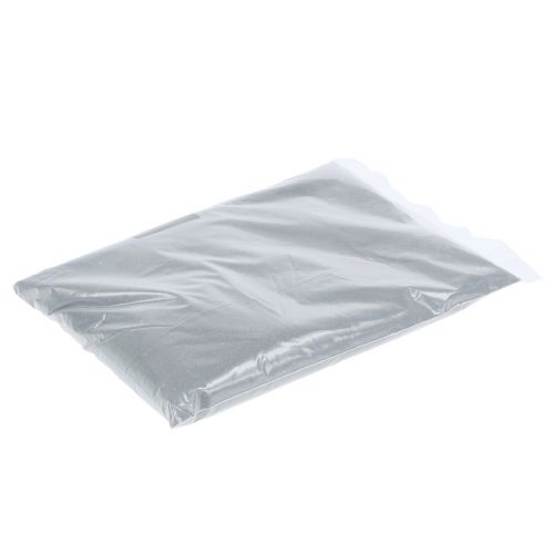 Floristik24 Farvet sand 0,5mm sølv 2kg