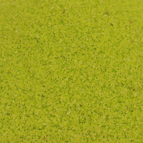 Artikel Farve sand 0,1mm - 0,5mm æblegrøn 2kg
