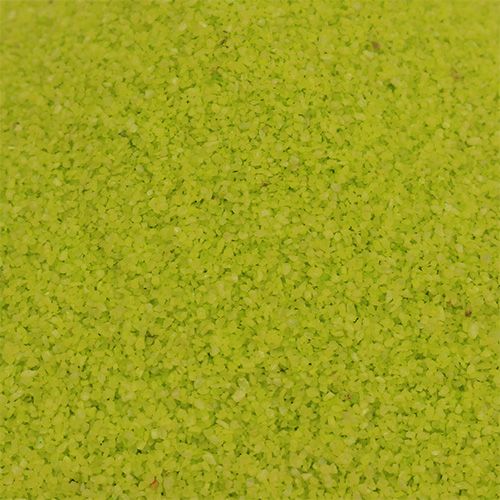 Floristik24 Farve sand 0,1mm - 0,5mm æblegrøn 2kg