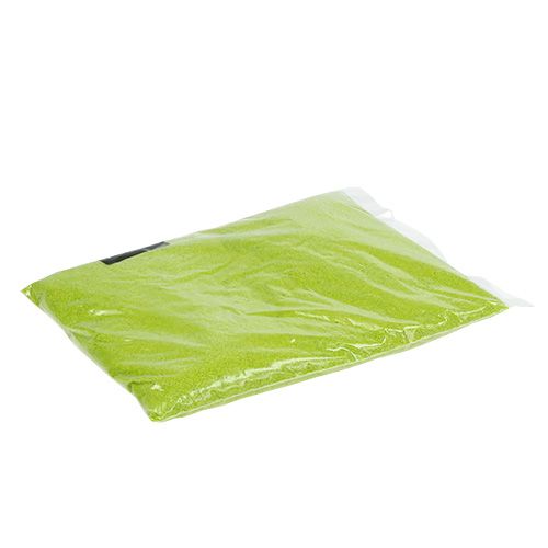 Floristik24 Farve sand 0,1mm - 0,5mm æblegrøn 2kg