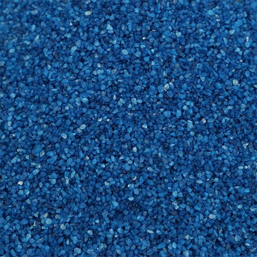 Floristik24 Farvet sand 0,5mm mørkeblå 2kg