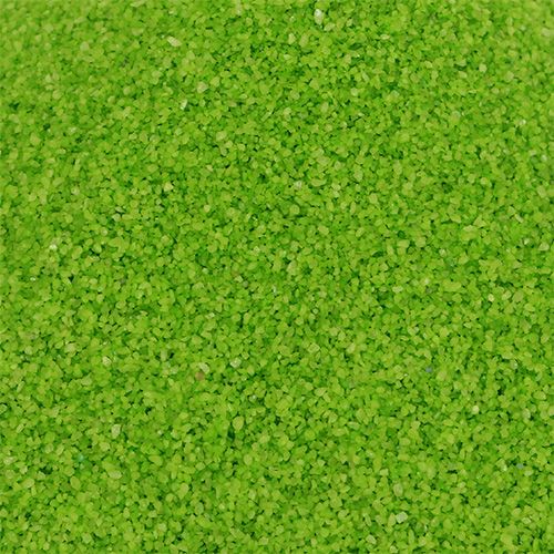 Floristik24 Farve sand 0,1mm - 0,5mm grøn 2kg