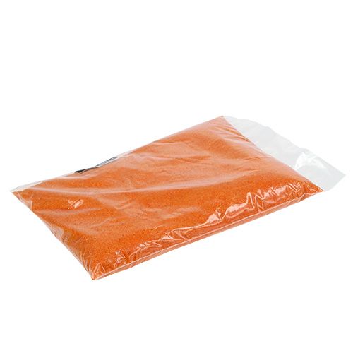 Artikel Farve sand 0,1mm - 0,5mm Orange 2kg