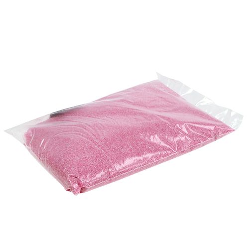 Floristik24 Farve sand 0,1mm - 0,5mm pink 2kg