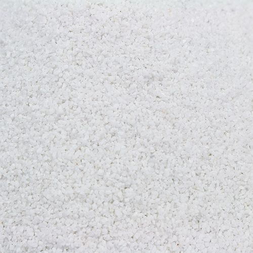 Artikel Farvet sand 0,1mm - 0,5mm hvidt 2kg