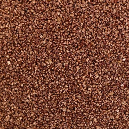 Floristik24 Farve sand kobber dekorativ sandbrun Ø0,5mm 2kg