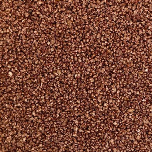 Artikel Farve sand kobber dekorativ sandbrun Ø0,5mm 2kg