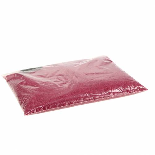 Floristik24 Farve sand 0,5 mm fuchsia 2 kg