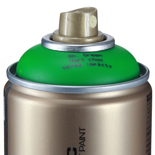 Artikel Maling spray lak grøn mat Montana Gold spray maling 400ml
