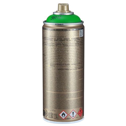 Artikel Maling spray lak grøn mat Montana Gold spray maling 400ml