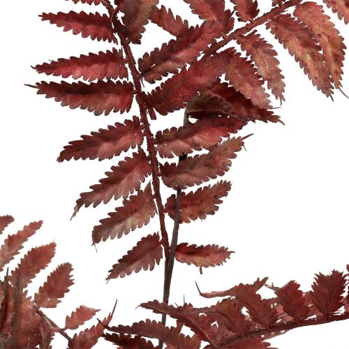 Artikel Artificial Fern Dark Pink 81cm Kunstig plante som den ægte vare!