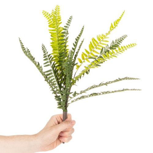 Kunstig bregnegren, kunstig grøn plante til dekoration, 45 cm | Floristik24.dk