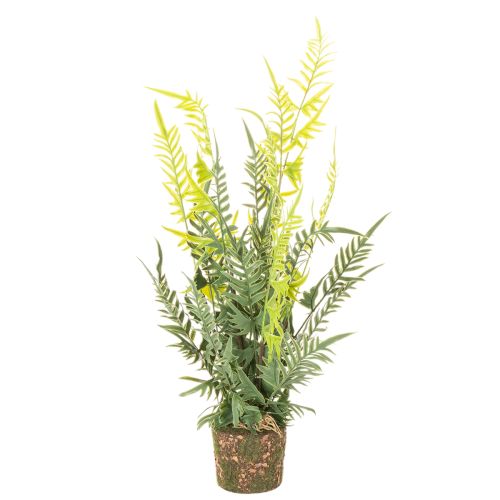 Kunstig bregneplante med rodklump til bolig- og kontordekoration, 57 cm købe | Floristik24.dk