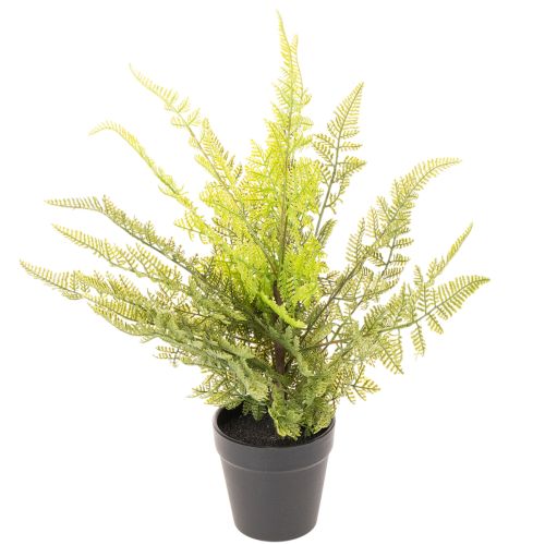 Kunstig bregneplante i potte til indendørs brug, 40 cm