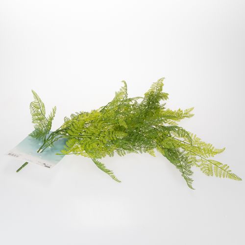 Artikel Kunstig bregnehængeplante, dekorativ blikfang til interiør, moderne accenter, 80 cm