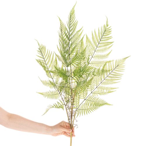 Kunstig bregnegren, dekorativ grøn plante til blomsterarrangementer, 80 cm | Floristik24.dk