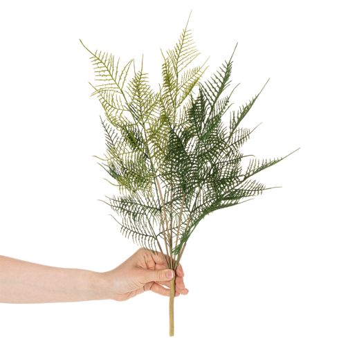Kunstig bregnegrendekoration, grøn, naturtro, 56 cm | Floristik24.dk