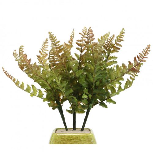 Floristik24 Kunstig bregne kunstig plante bregne dekorativ gren 36cm 3 stk