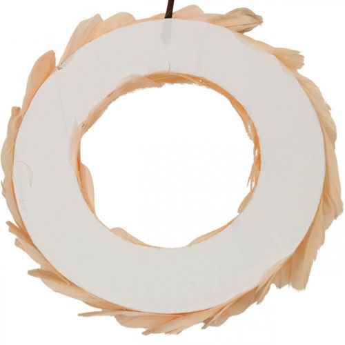 Artikel Forårskrans orange krans til at hænge dørkrans Ø20cm 3stk