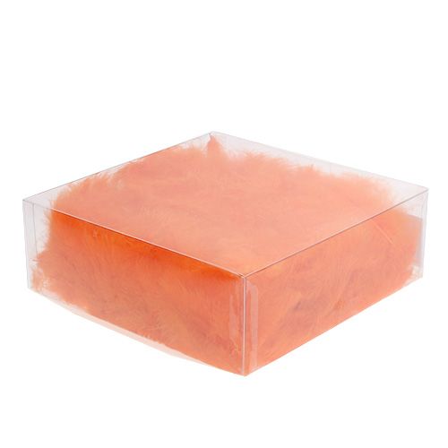 Artikel Fjer korte 30g Orange