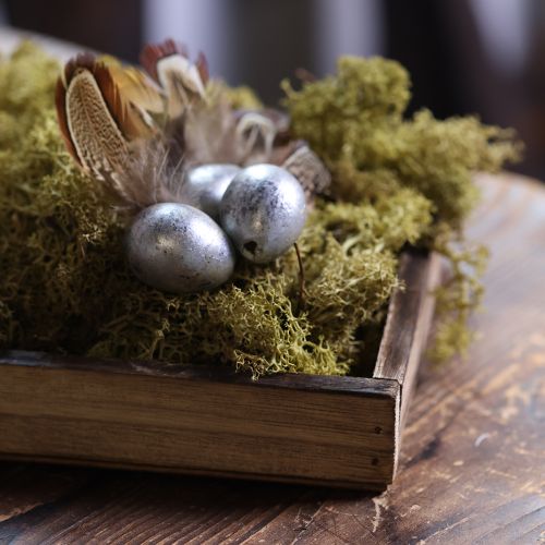 Artikel Fjer til alsidige håndarbejdsidéer, kreative design- og dekorationsidéer, 5 cm, 3 g