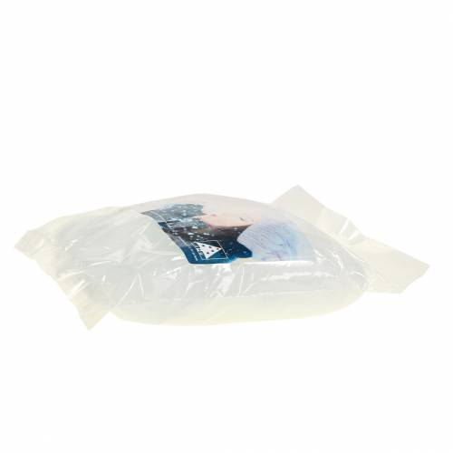 Floristik24 Fehår engelhår hvid blank 50g