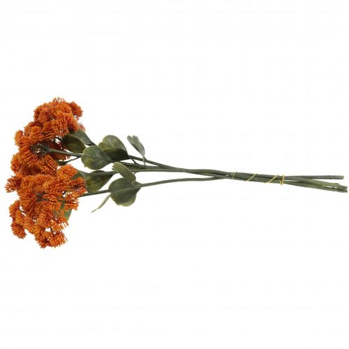 Artikel Stonecrop Orange Sedum Stonecrop kunstige blomster H48cm 4stk