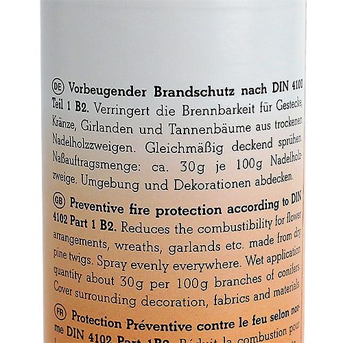 Floristik24 Imprægnering af brandbeskyttelse 400 ml
