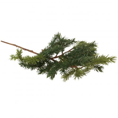 Floristik24 Kunstgrangren grangren grøn brun 58cm