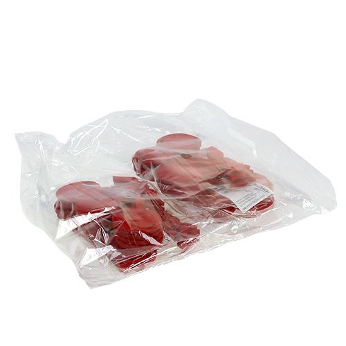 Floristik24 Filt kirsebær rød 32p