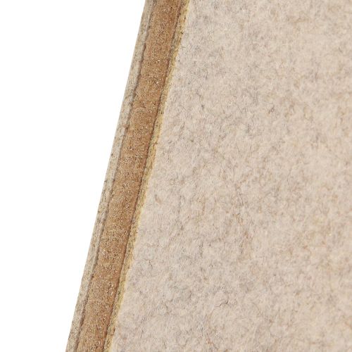 Artikel Filt juletræ dekoration gran beige H80cm