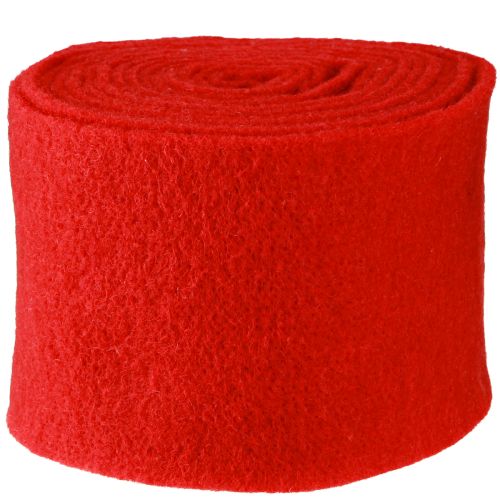 Artikel Filtbånd 15cm x 5m mørkerød