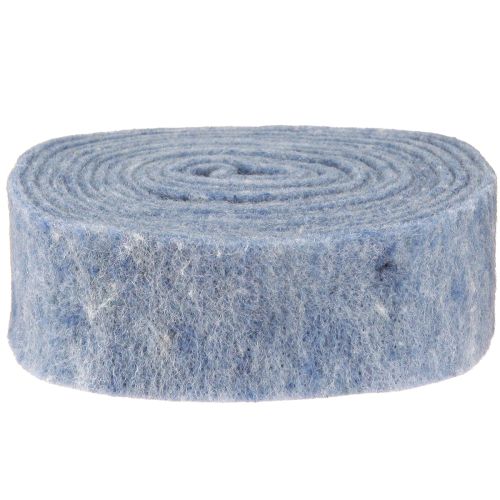 Artikel Filtbånd blåt 7,5cm 5m