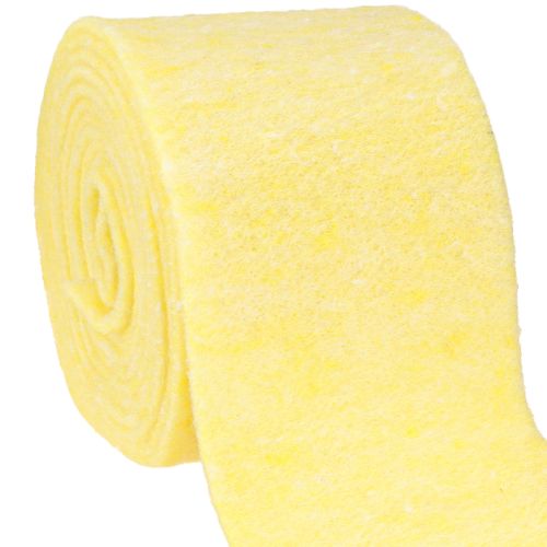 Filtbånd lysegult 15cm 5m