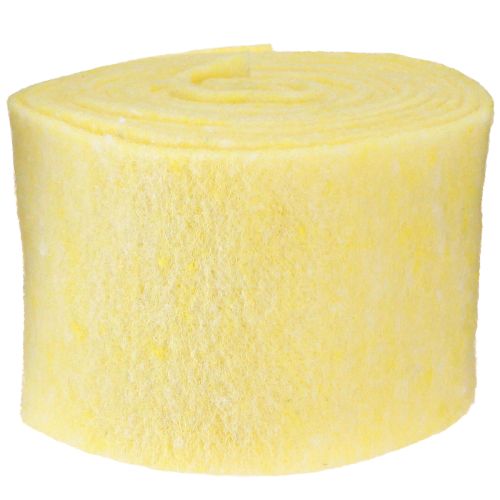 Artikel Filtbånd lysegult 15cm 5m