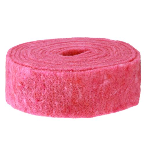 Artikel Filtbånd pink 7,5cm 5m