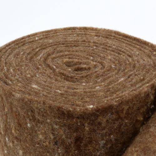 Floristik24 Filtbånd, pottetape brun 15cm 5m