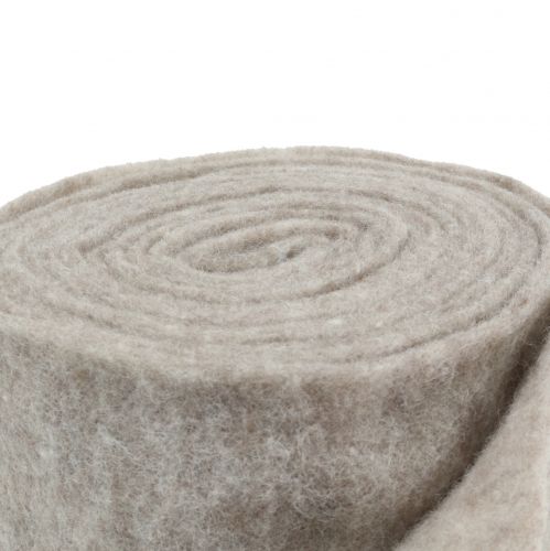 Artikel Filtbånd, pottetape grå-naturlig 15cm 5m