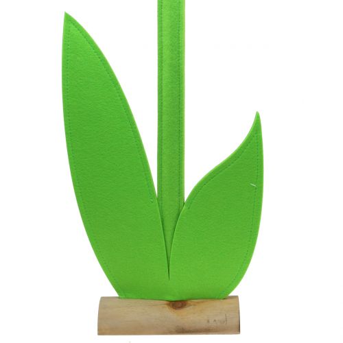 Floristik24 Filtblomst gul 87cm