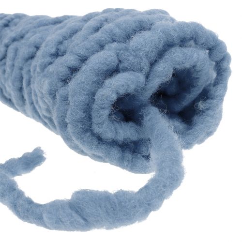 Artikel Filtsnor fleece Mirabell 25m blå
