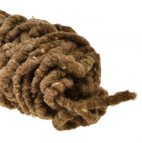 Artikel Filtsnorfleece Mirabell 25m brun